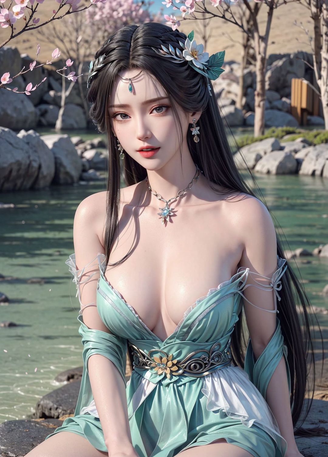 [AI绘画]国漫女主.姜立.云曦.元瑶.南宫婉.妍丽.媚儿.方清雪.李寒衣.流风霜.狠人大帝.红凰.白冰岚第01话