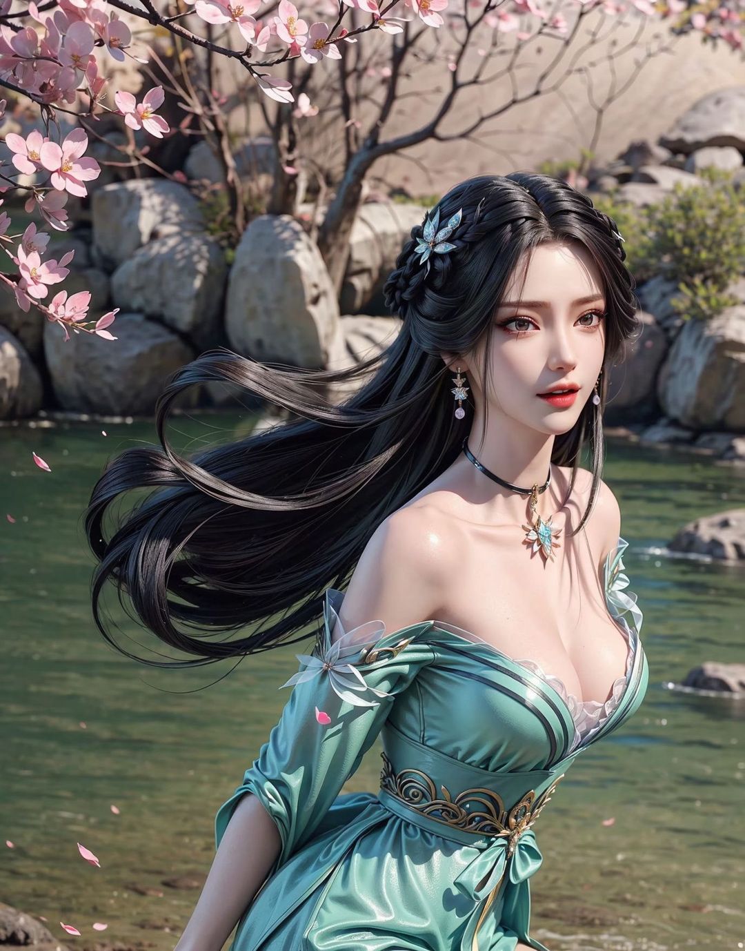 [AI绘画]国漫女主.姜立.云曦.元瑶.南宫婉.妍丽.媚儿.方清雪.李寒衣.流风霜.狠人大帝.红凰.白冰岚第01话