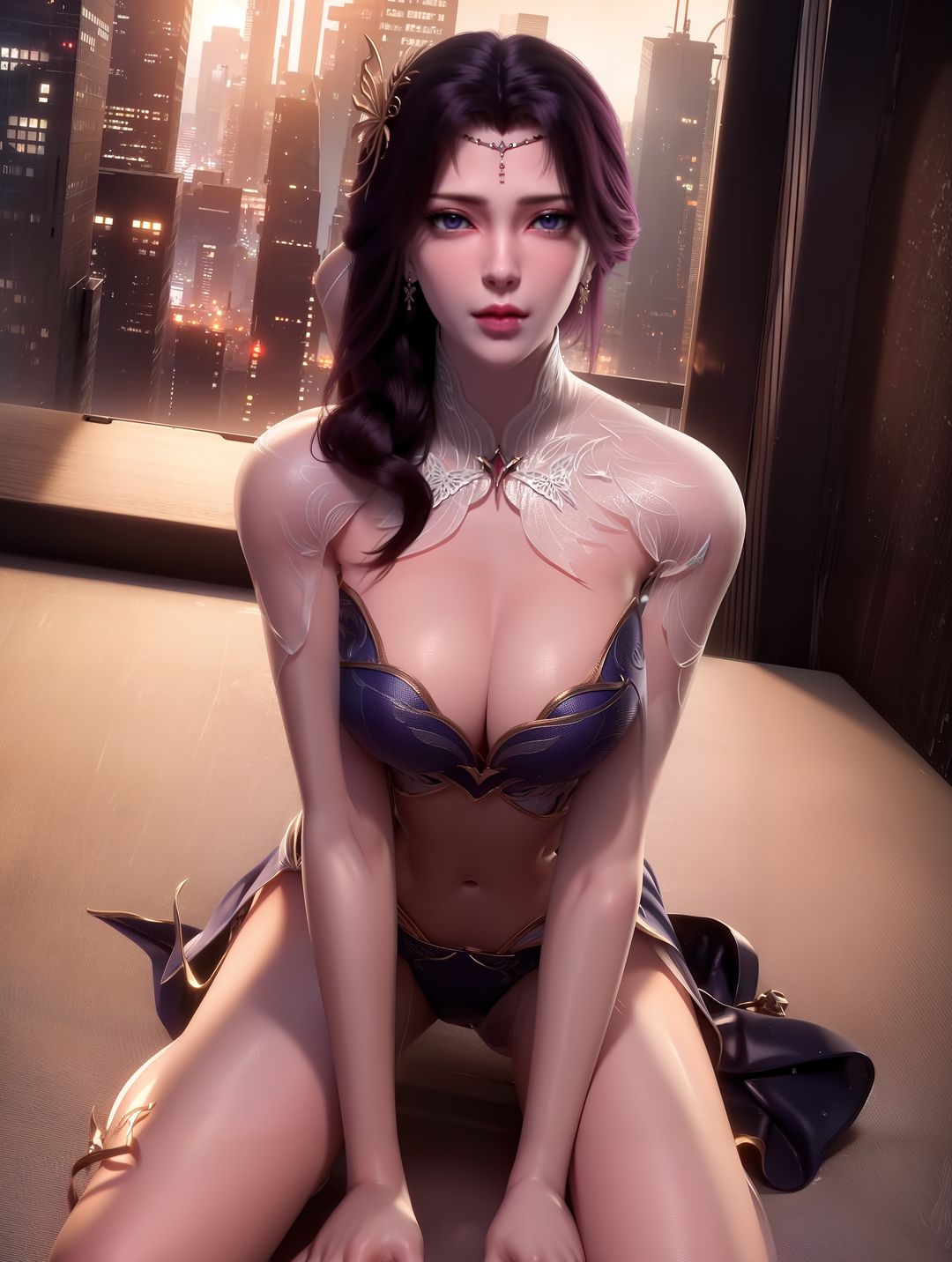 [AI绘画]国漫女主.姜立.云曦.元瑶.南宫婉.妍丽.媚儿.方清雪.李寒衣.流风霜.狠人大帝.红凰.白冰岚第03话