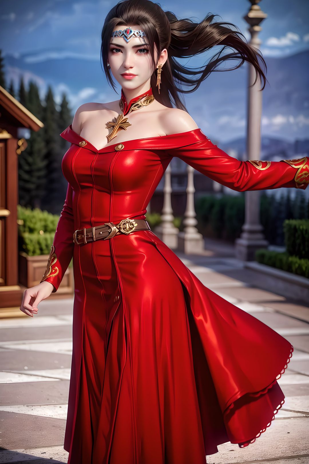 [AI绘画]国漫女主.姜立.云曦.元瑶.南宫婉.妍丽.媚儿.方清雪.李寒衣.流风霜.狠人大帝.红凰.白冰岚第08话