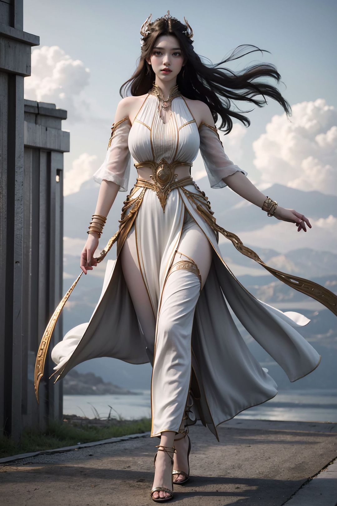 [AI绘画]国漫女主.姜立.云曦.元瑶.南宫婉.妍丽.媚儿.方清雪.李寒衣.流风霜.狠人大帝.红凰.白冰岚第09话