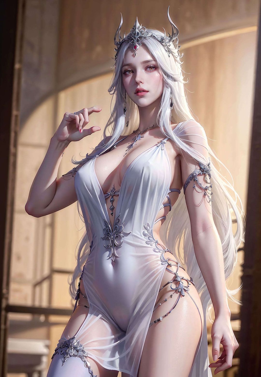 [AI绘画]国漫女主-将臣.姬凝霜.焰灵姬.云韵.天狐仙子.小舞.月姬.波赛西.海女斗罗.美杜莎.若林.熏儿.蚩梦.鹤追第06话