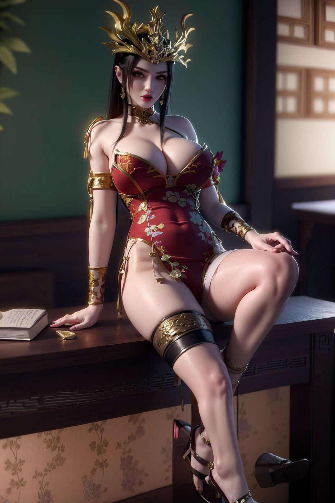 [AI绘画]国漫女主-将臣.姬凝霜.焰灵姬.云韵.天狐仙子.小舞.月姬.波赛西.海女斗罗.美杜莎.若林.熏儿.蚩梦.鹤追第07话