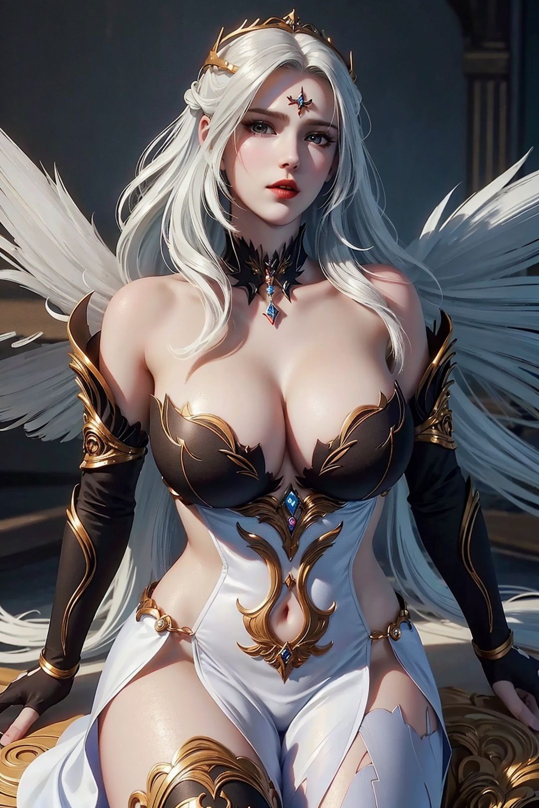 [AI绘画]国漫斗罗大陆女主-小舞.千仞雪.白沈香.胡列娜.波赛西.朱竹清.宁荣荣.阿银第07话