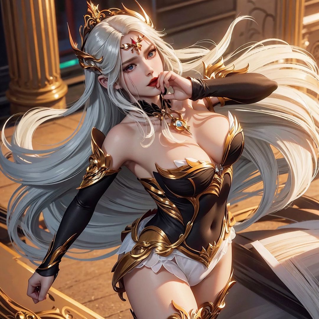 [AI绘画]国漫斗罗大陆女主-小舞.千仞雪.白沈香.胡列娜.波赛西.朱竹清.宁荣荣.阿银第07话