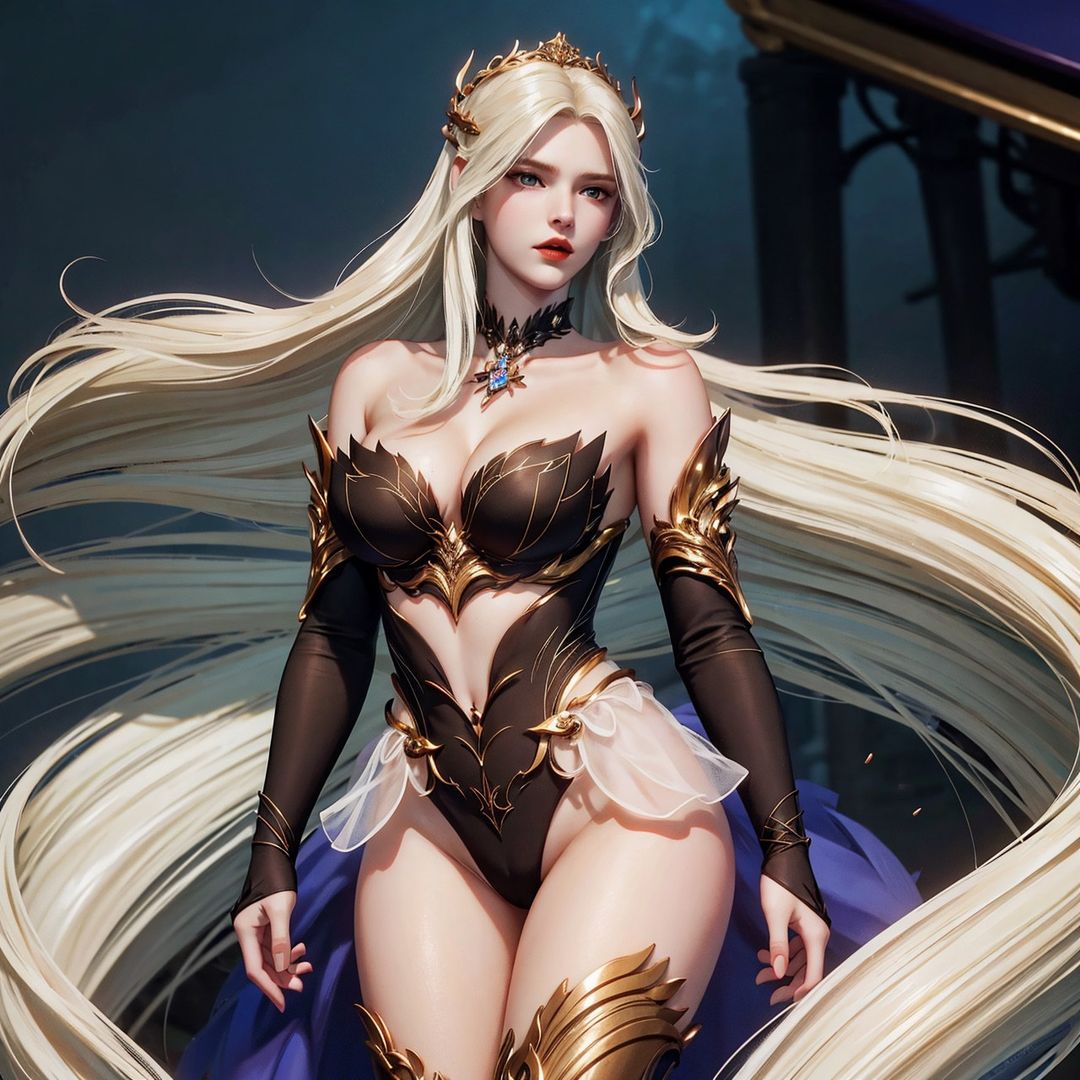 [AI绘画]国漫斗罗大陆女主-小舞.千仞雪.白沈香.胡列娜.波赛西.朱竹清.宁荣荣.阿银第07话