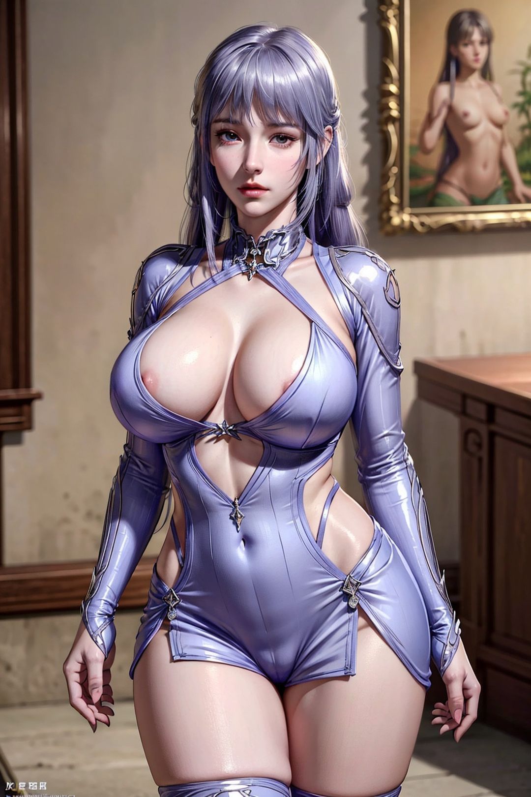 [AI绘画]国漫斗罗大陆女主-小舞.千仞雪.白沈香.胡列娜.波赛西.朱竹清.宁荣荣.阿银第09话