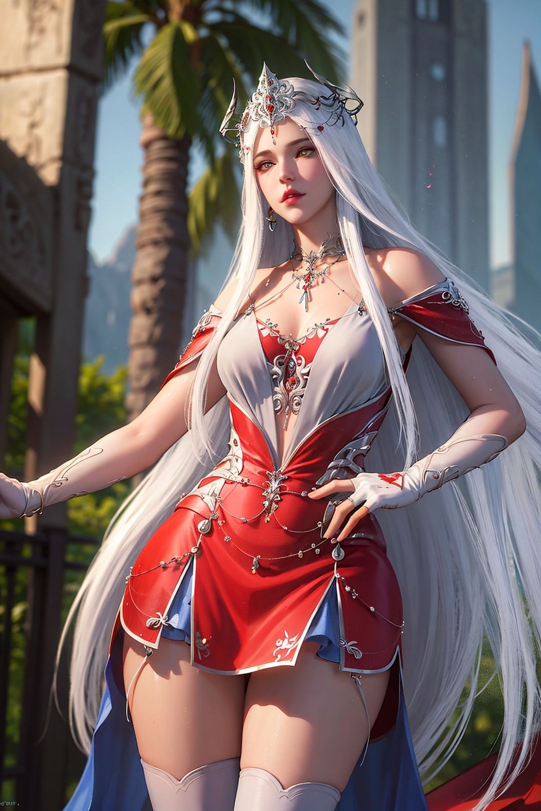 [AI绘画]国漫斗罗大陆女主-小舞.千仞雪.白沈香.胡列娜.波赛西.朱竹清.宁荣荣.阿银第12话