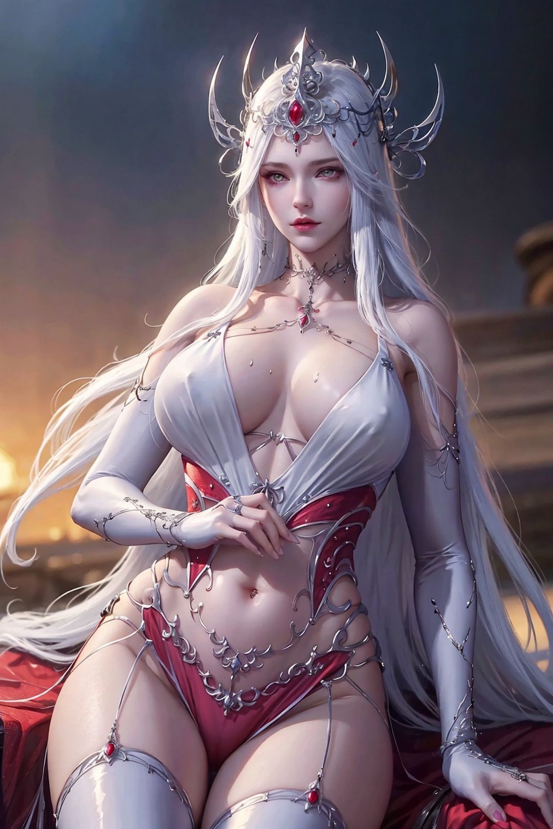 [AI绘画]国漫斗罗大陆女主-小舞.千仞雪.白沈香.胡列娜.波赛西.朱竹清.宁荣荣.阿银第13话