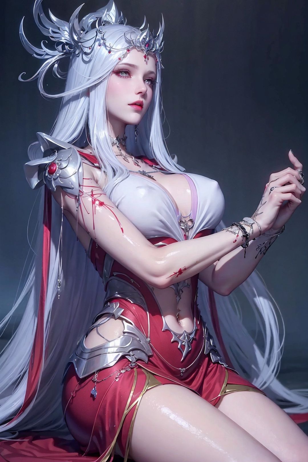 [AI绘画]国漫斗罗大陆女主-小舞.千仞雪.白沈香.胡列娜.波赛西.朱竹清.宁荣荣.阿银第13话