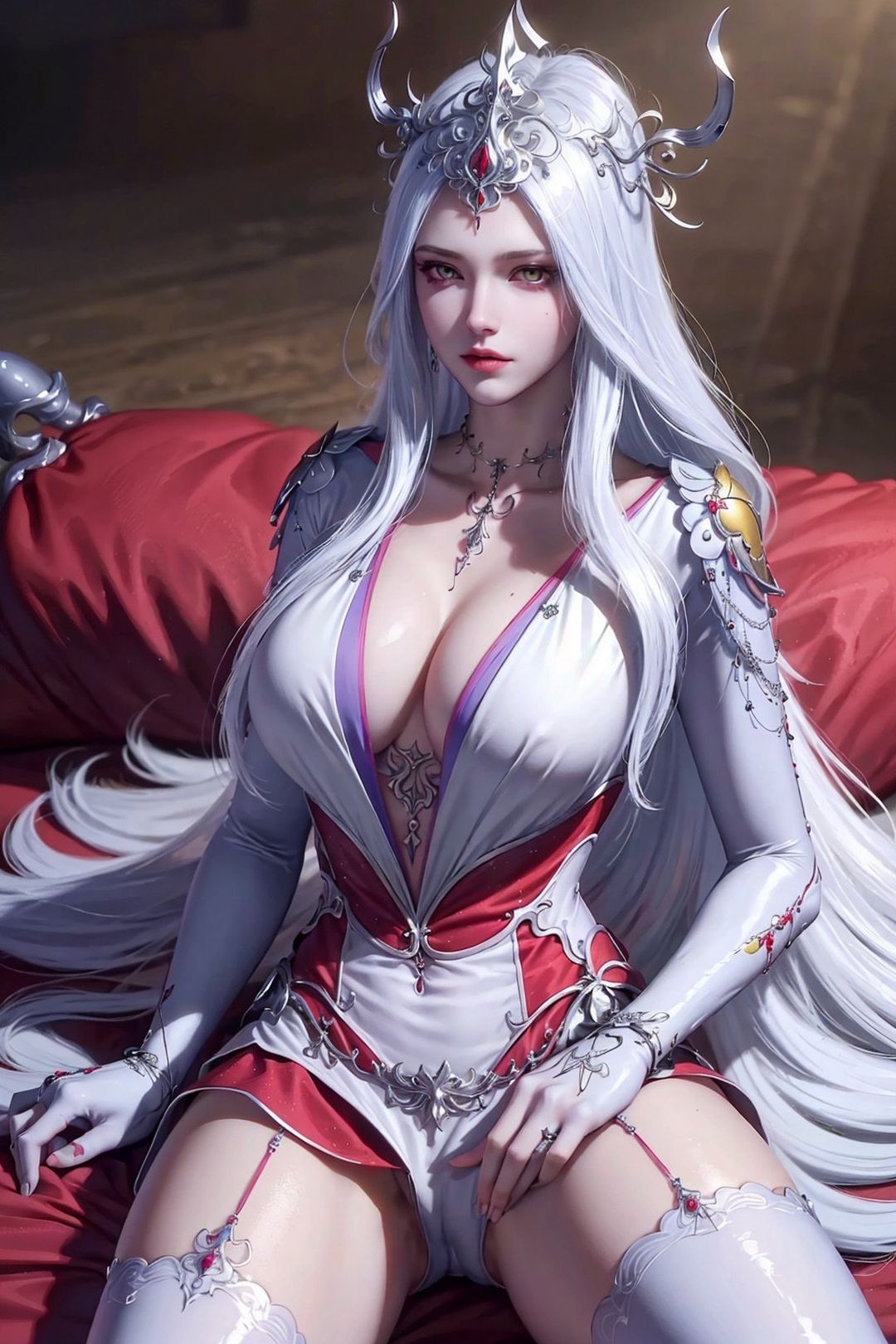 [AI绘画]国漫斗罗大陆女主-小舞.千仞雪.白沈香.胡列娜.波赛西.朱竹清.宁荣荣.阿银第13话