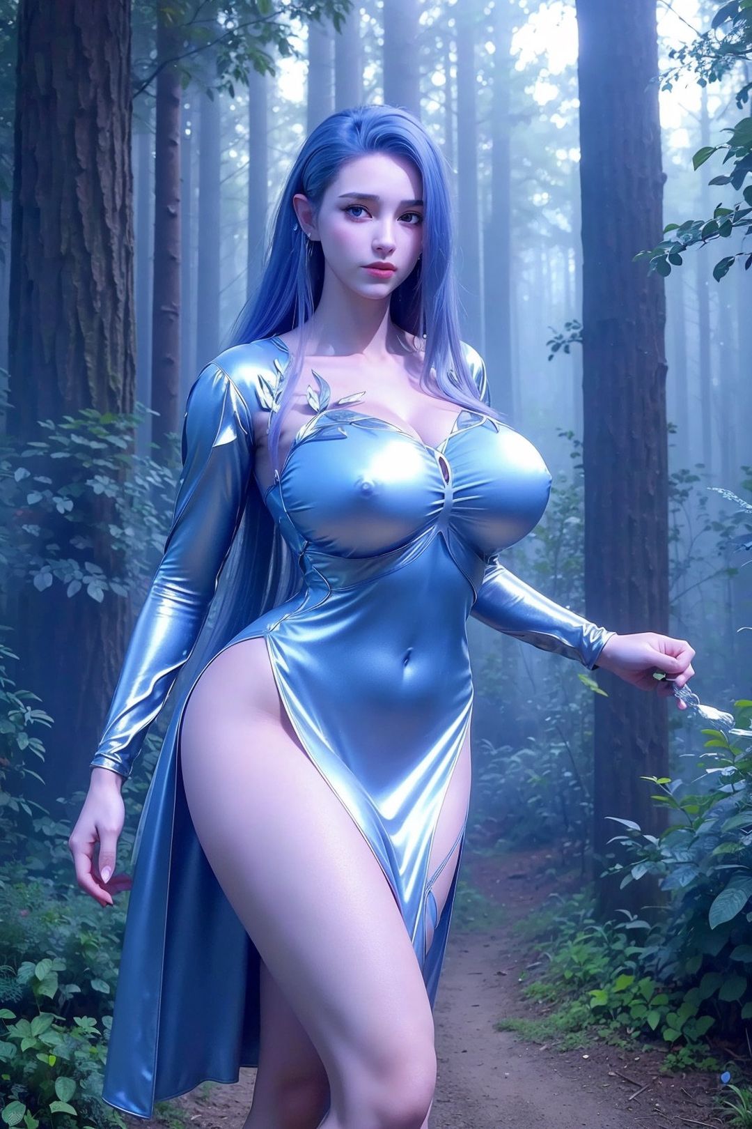 [AI绘画]国漫斗罗大陆女主-小舞.千仞雪.白沈香.胡列娜.波赛西.朱竹清.宁荣荣.阿银第23话-最终话