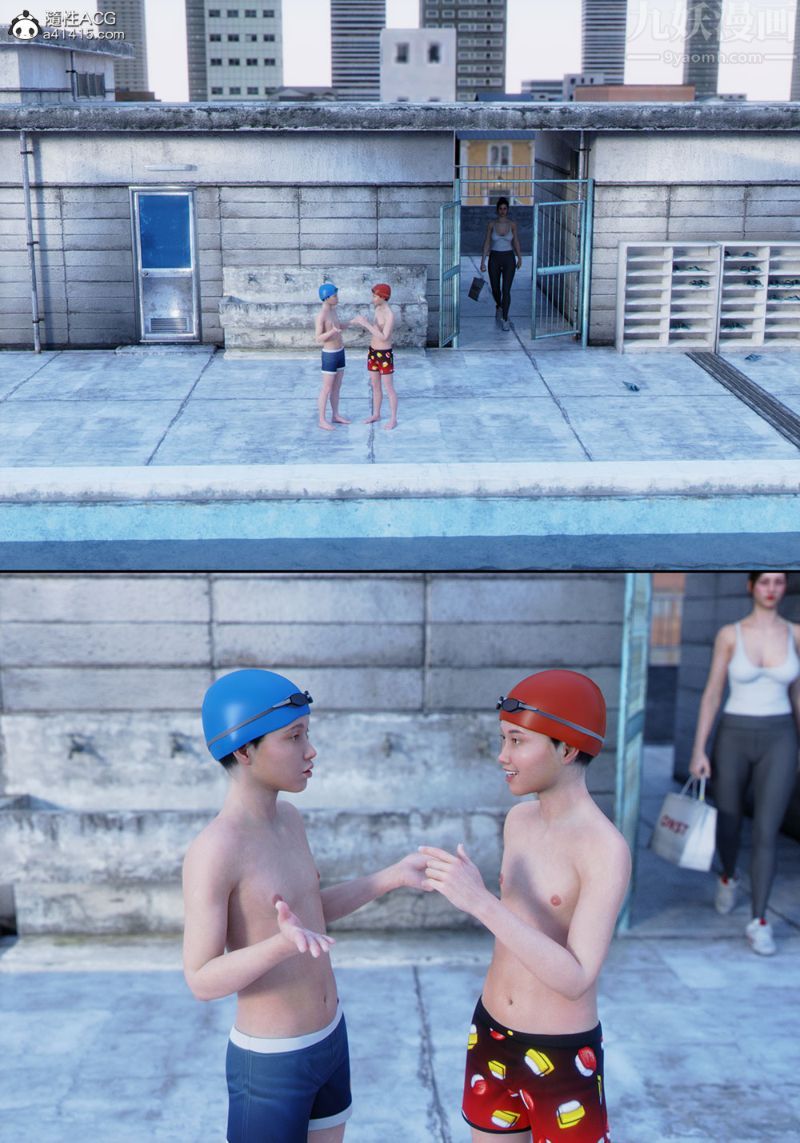 [3D]女老师+游泳课游泳课