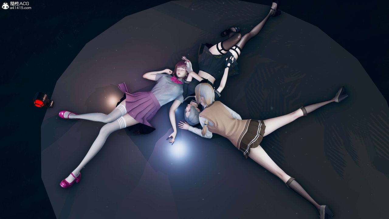 [3D]魔法少女之殇横图