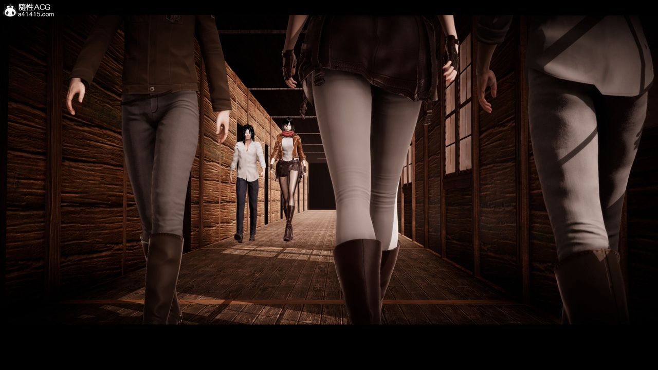 [3D]进击的巨人之败北的少女第01话