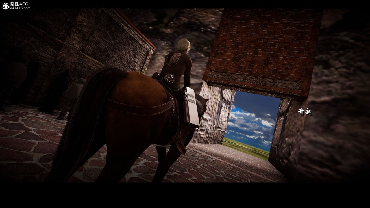 [3D]进击的巨人之败北的少女第01话