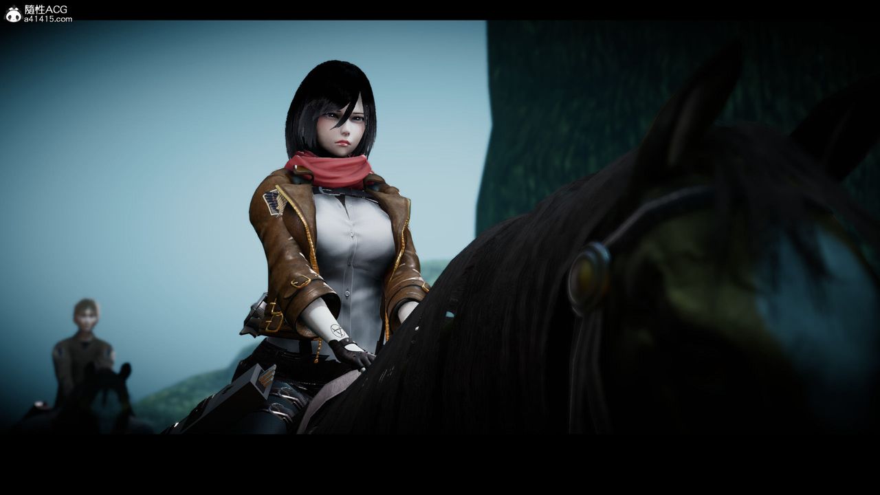 [3D]进击的巨人之败北的少女第01话