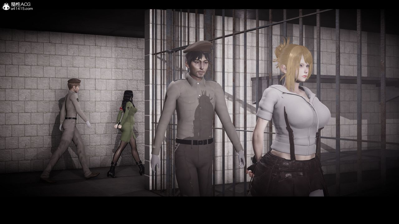 [3D]进击的巨人之败北的少女第08话