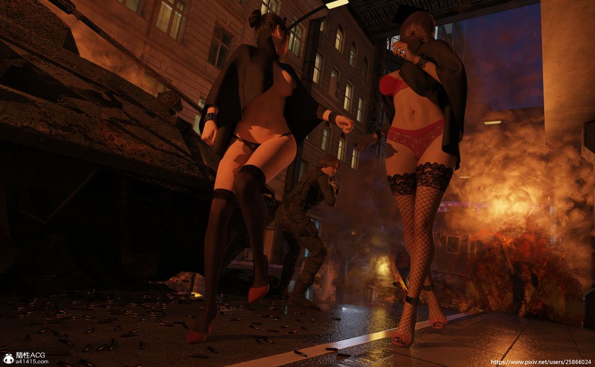 [3D]女特务被捕01-03+外传+设定集外传-玫瑰特勤队-艾伊尔行动