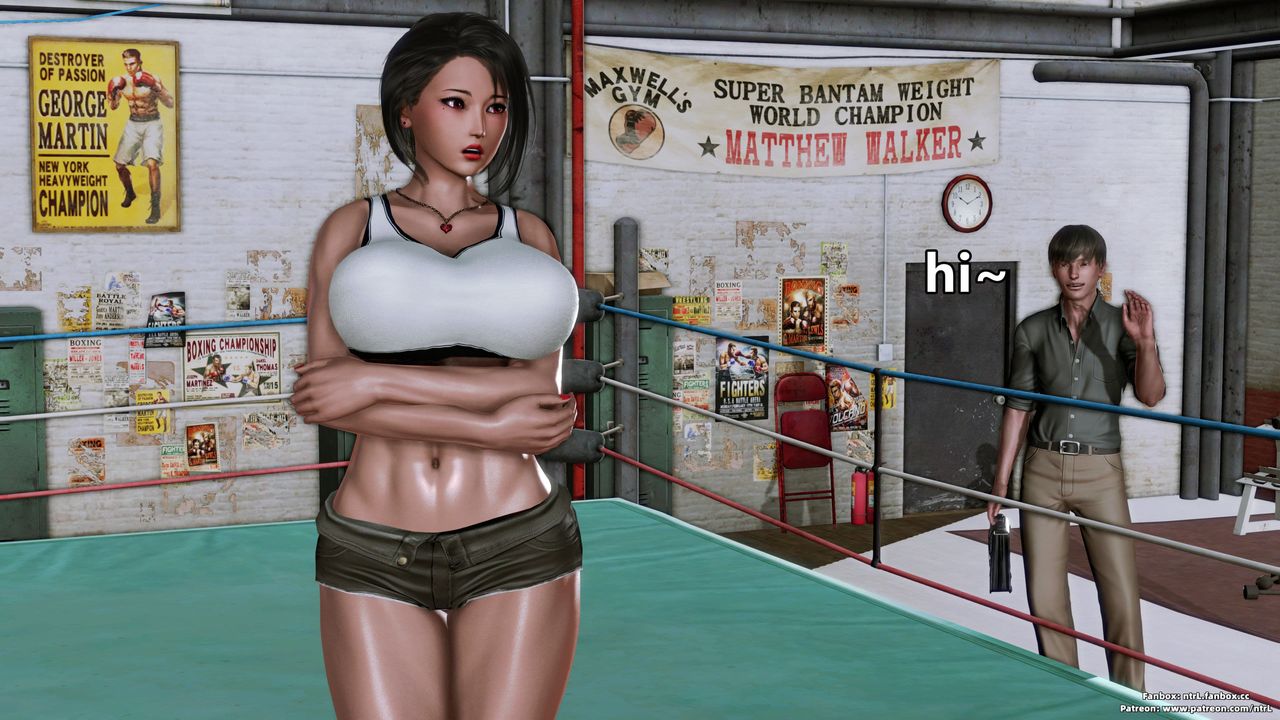 [3D]美脚格斗娘人妻水纪第01话