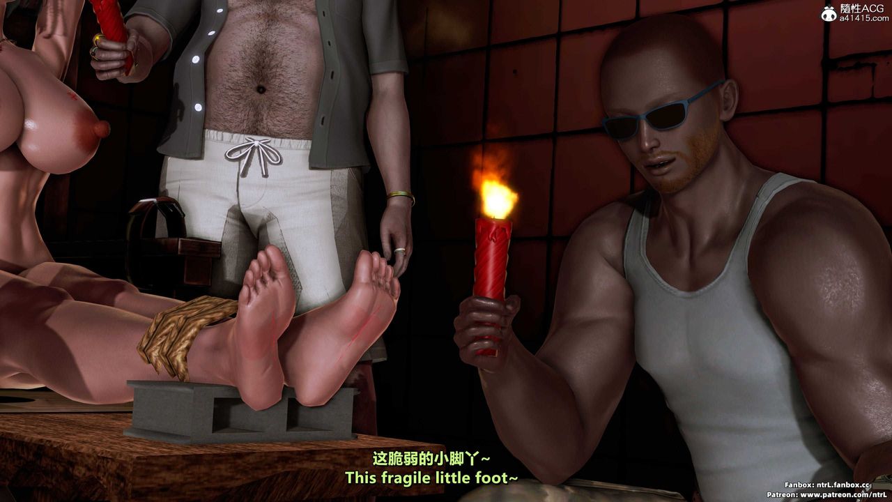 [3D]美脚格斗娘人妻水纪第13话