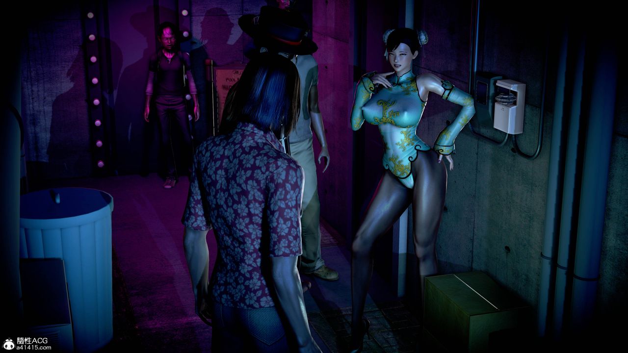 [3D]极上美脚女警官绝望堕落-咏誌和春丽第09话