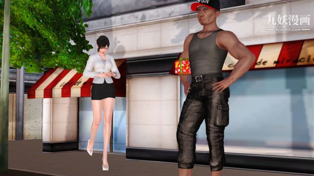 新婚妻子与卖菜老板[3D]09【第2话】