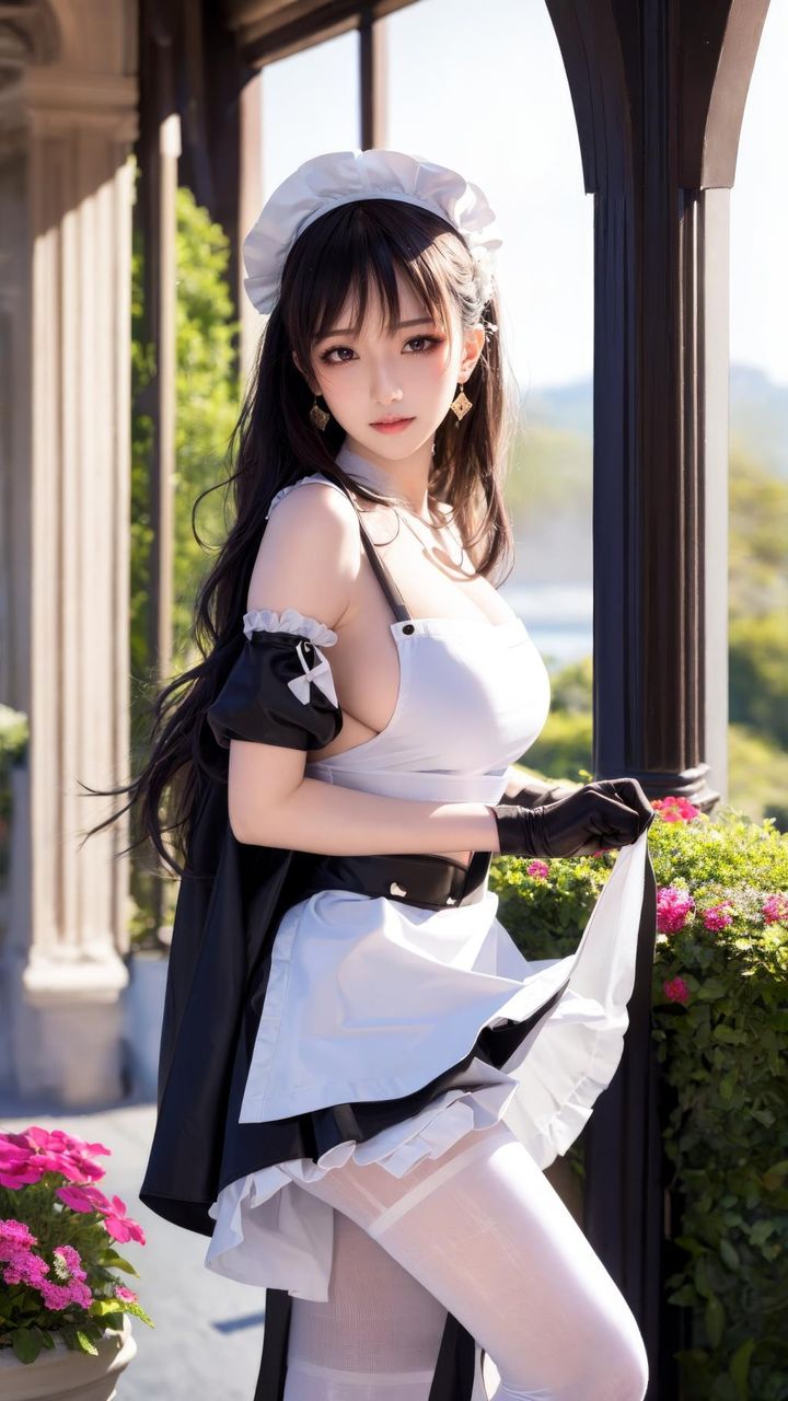 [AI绘画]TheDelicate_黑丝.女仆第04话