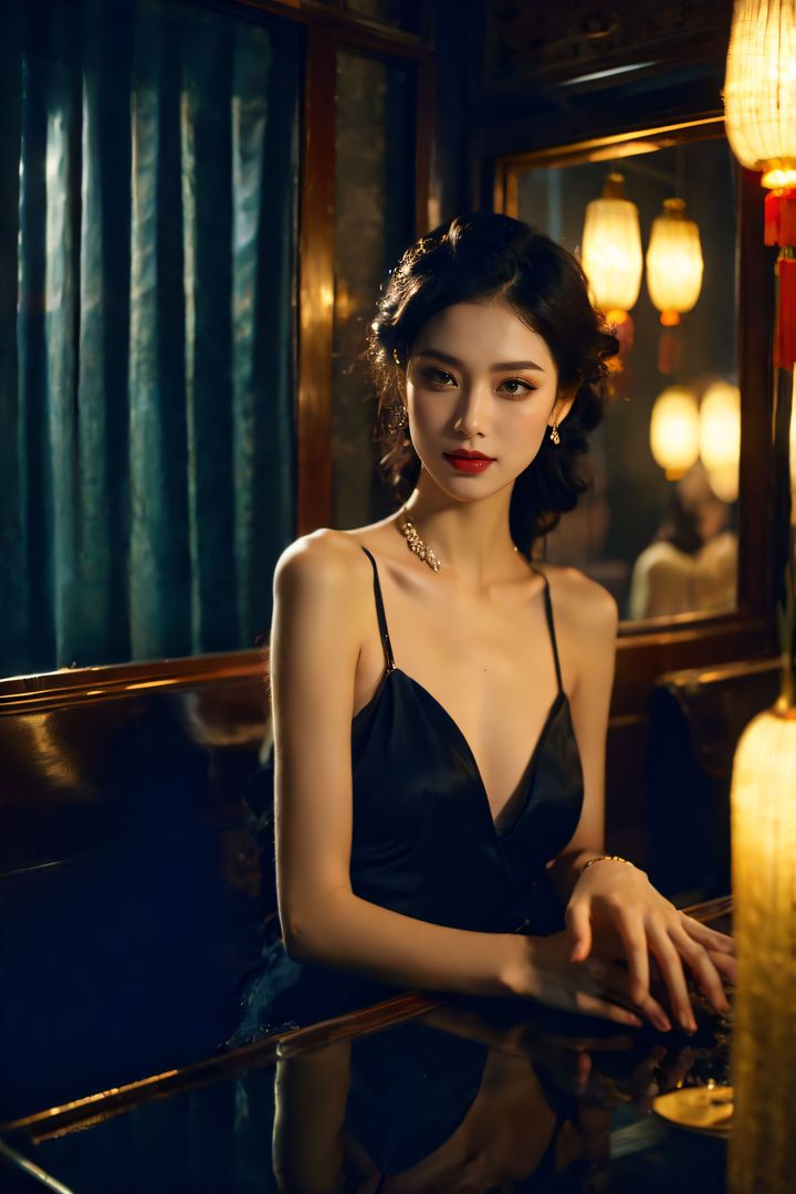 [AI绘画]极品身材_巨乳.黑丝第10话