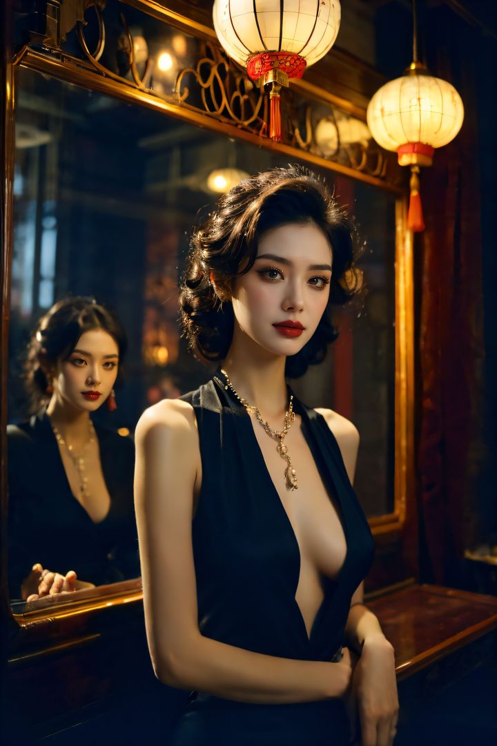 [AI绘画]极品身材_巨乳.黑丝第10话