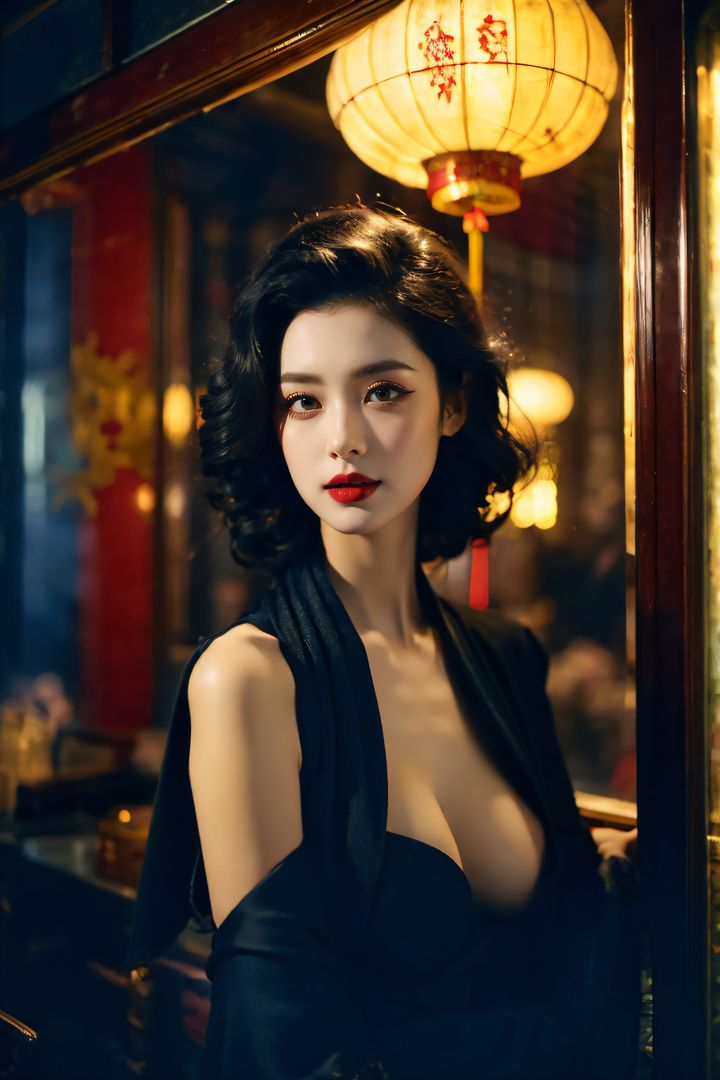 [AI绘画]极品身材_巨乳.黑丝第10话