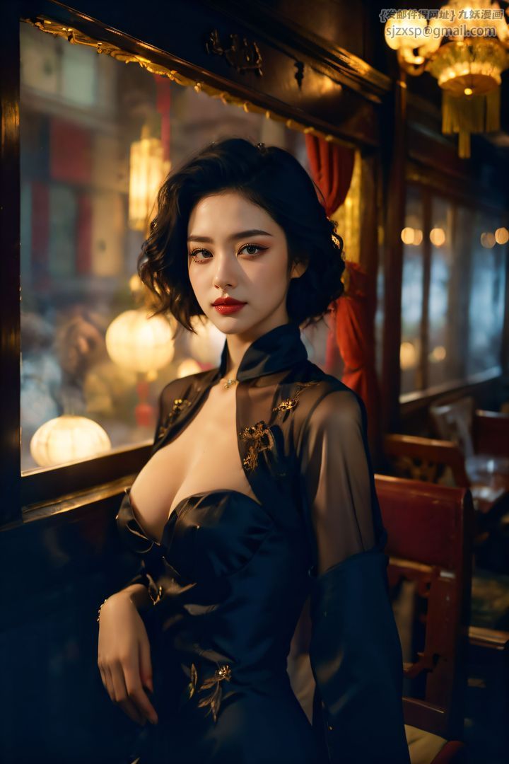 [AI绘画]极品身材_巨乳.黑丝第11话-最终话