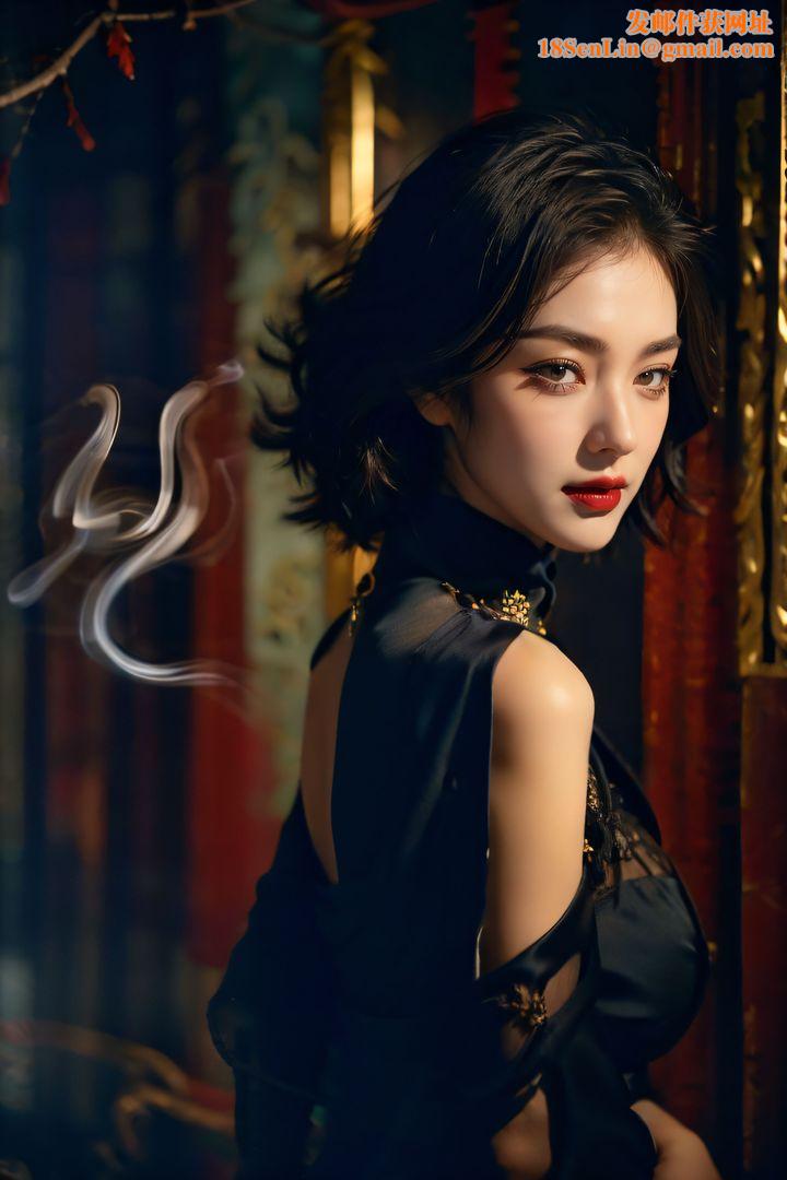 [AI绘画]极品身材_巨乳.黑丝第11话-最终话