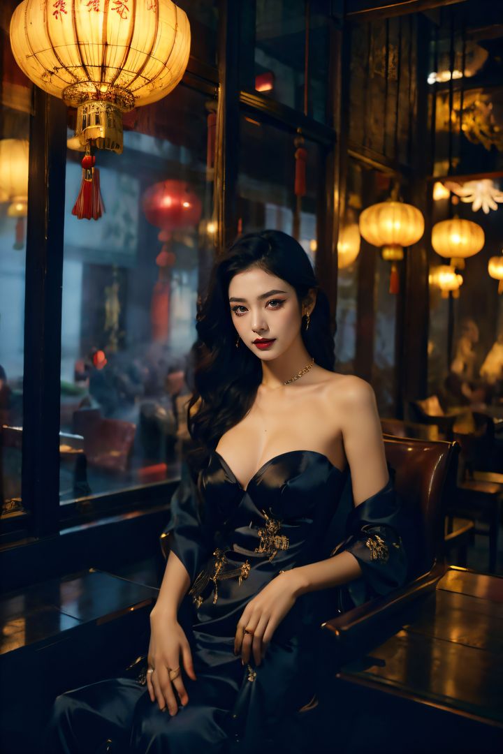 [AI绘画]极品身材_巨乳.黑丝第11话-最终话