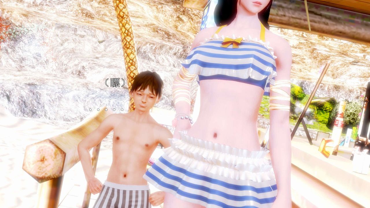 [3D]弱肉强食S1-S2番外篇X6S2-08-沙滩调教[下]