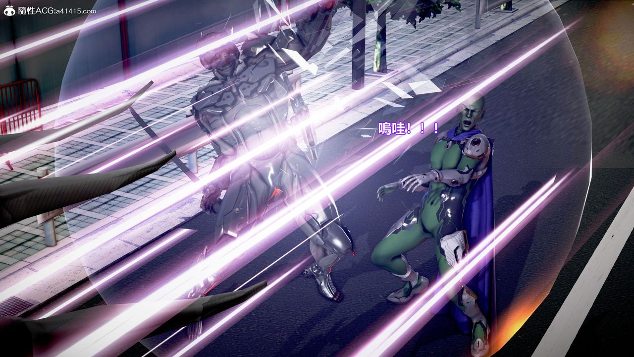 [3D]正义联盟成立-达克赛德入侵第07话