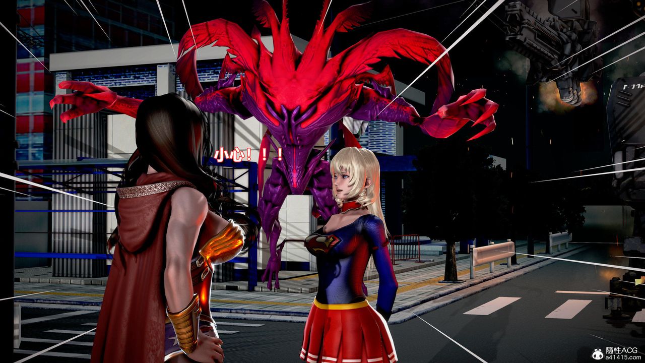 [3D]正义联盟成立-达克赛德入侵第07话