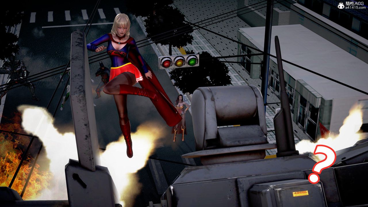 [3D]正义联盟成立-达克赛德入侵第07话