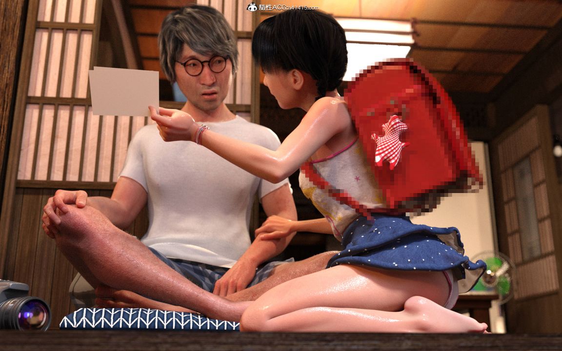 [3D][BlackK]被继父的疼爱第08话