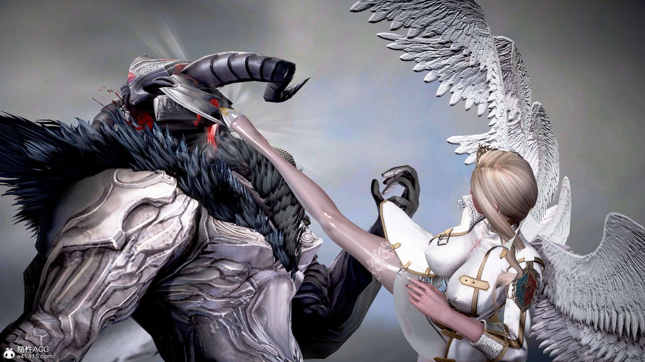 [3D]肉丝女骑士陷落第02话