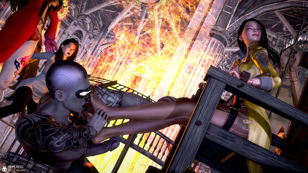 [3D]肉丝女骑士陷落第07话