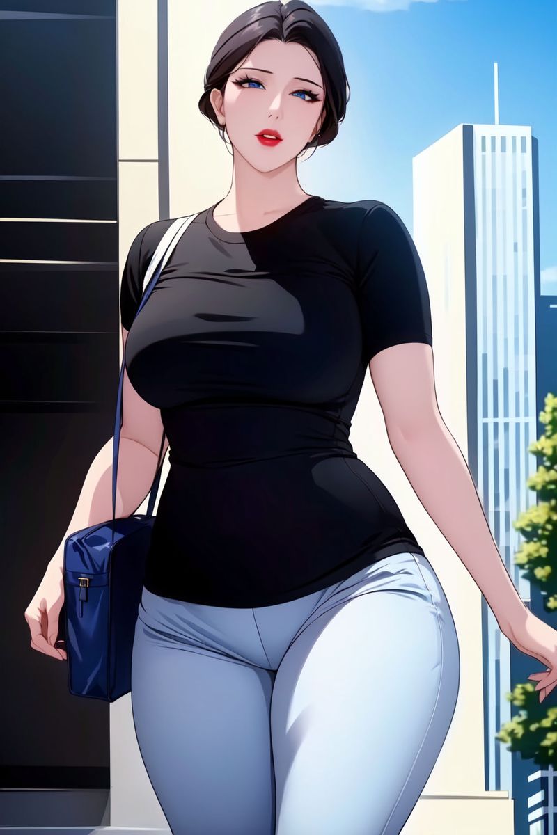 [AI绘画]美人母亲整合肉嫁高柳傢第01话