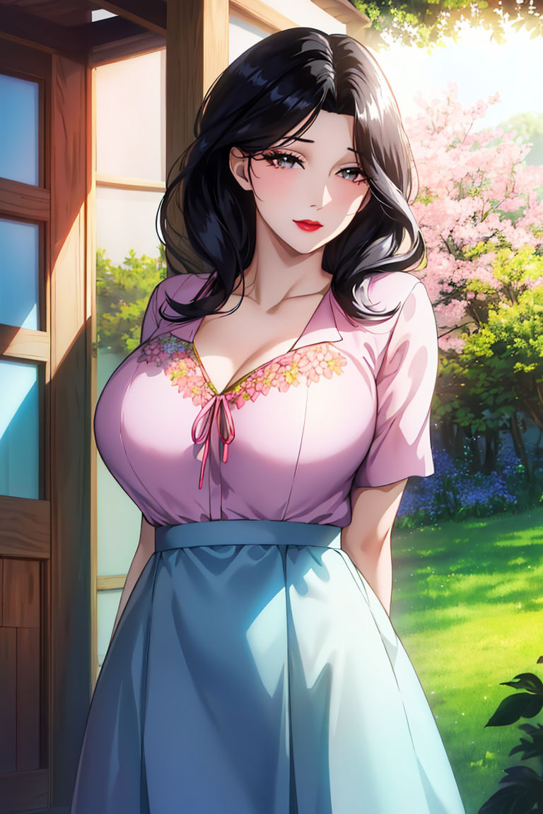 [AI绘画]美人母亲整合肉嫁高柳傢第01话