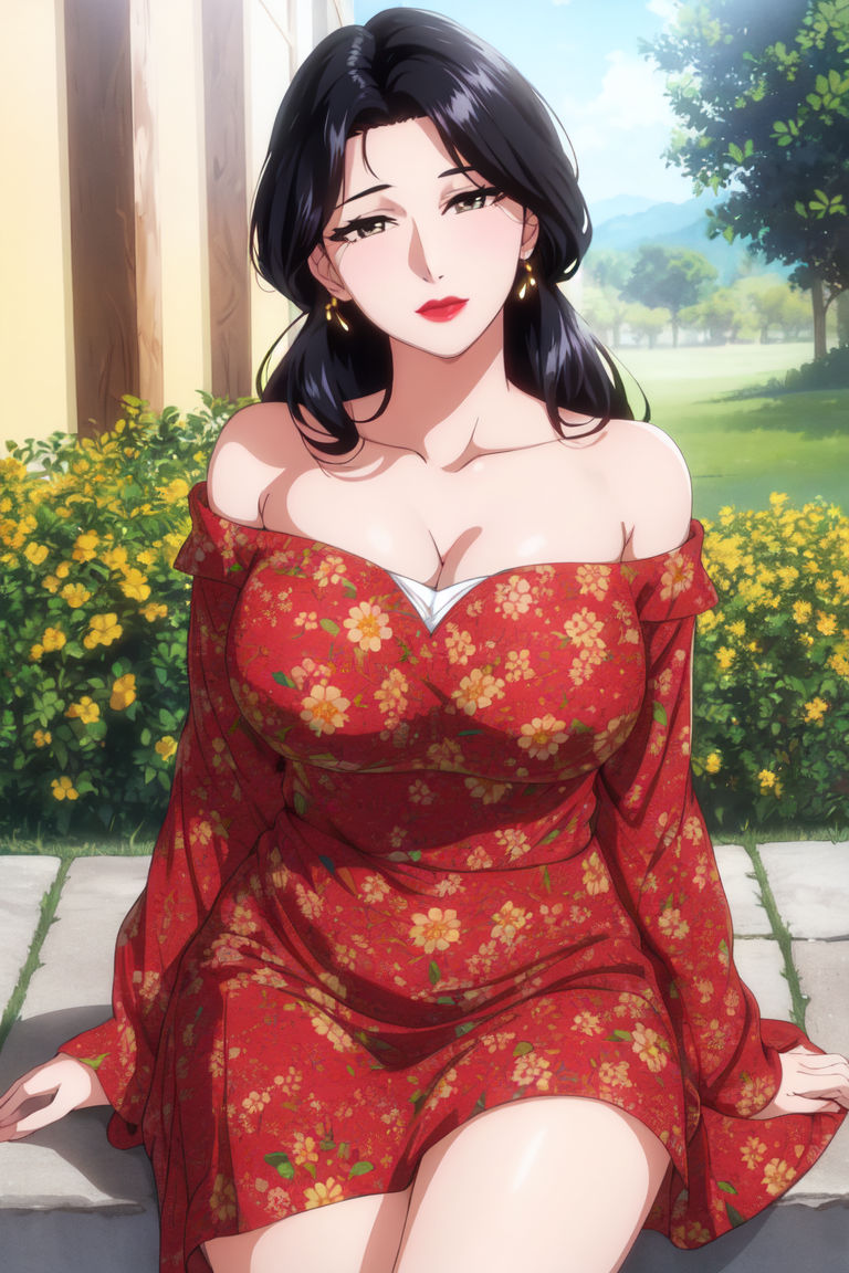 [AI绘画]美人母亲整合肉嫁高柳傢第01话