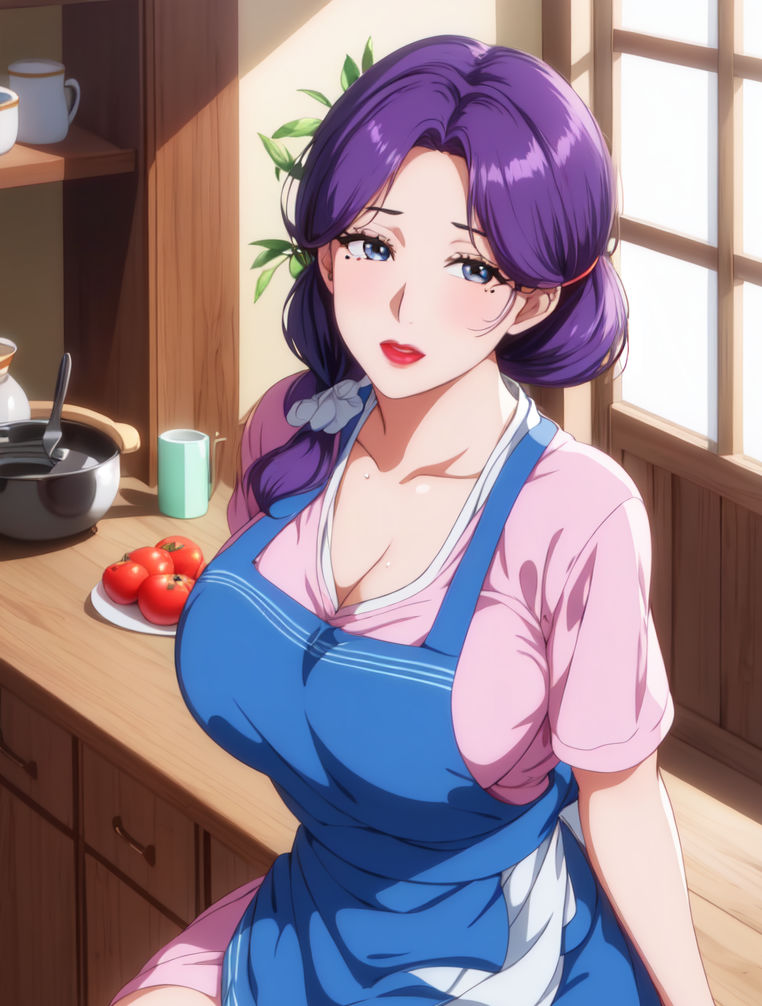 [AI绘画]美人母亲整合肉嫁高柳傢第01话