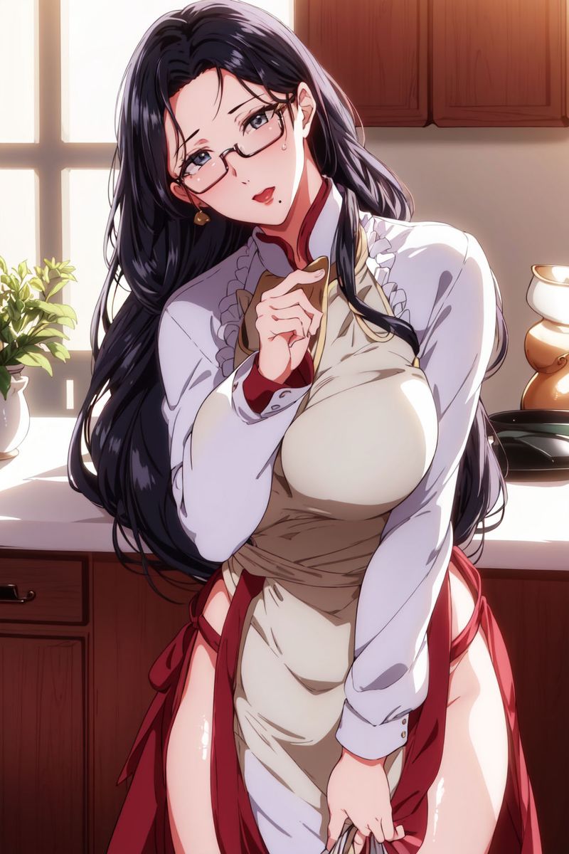 [AI绘画]美人母亲整合肉嫁高柳傢第01话