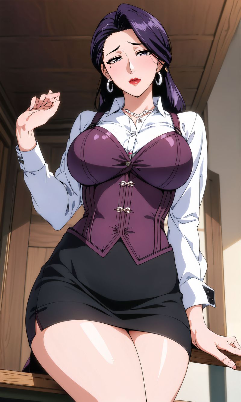 [AI绘画]美人母亲整合肉嫁高柳傢第04话