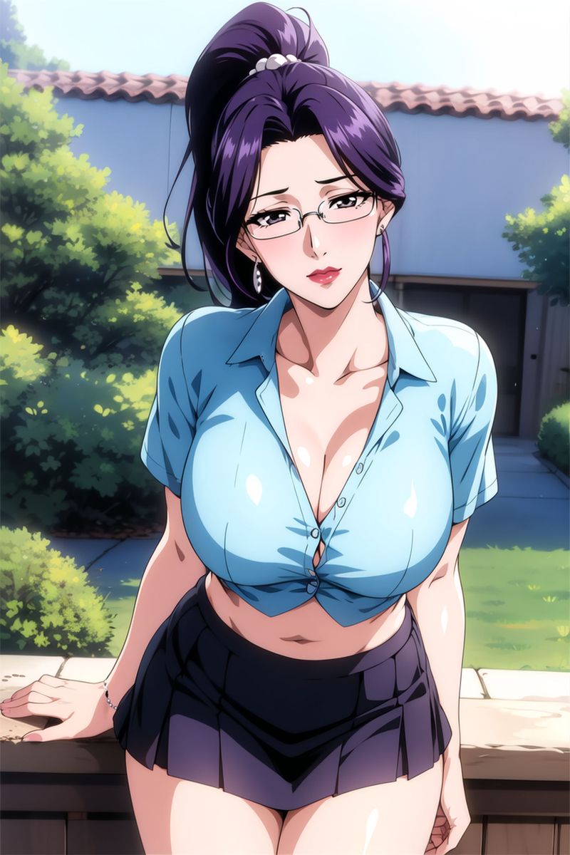 [AI绘画]美人母亲整合肉嫁高柳傢第05话