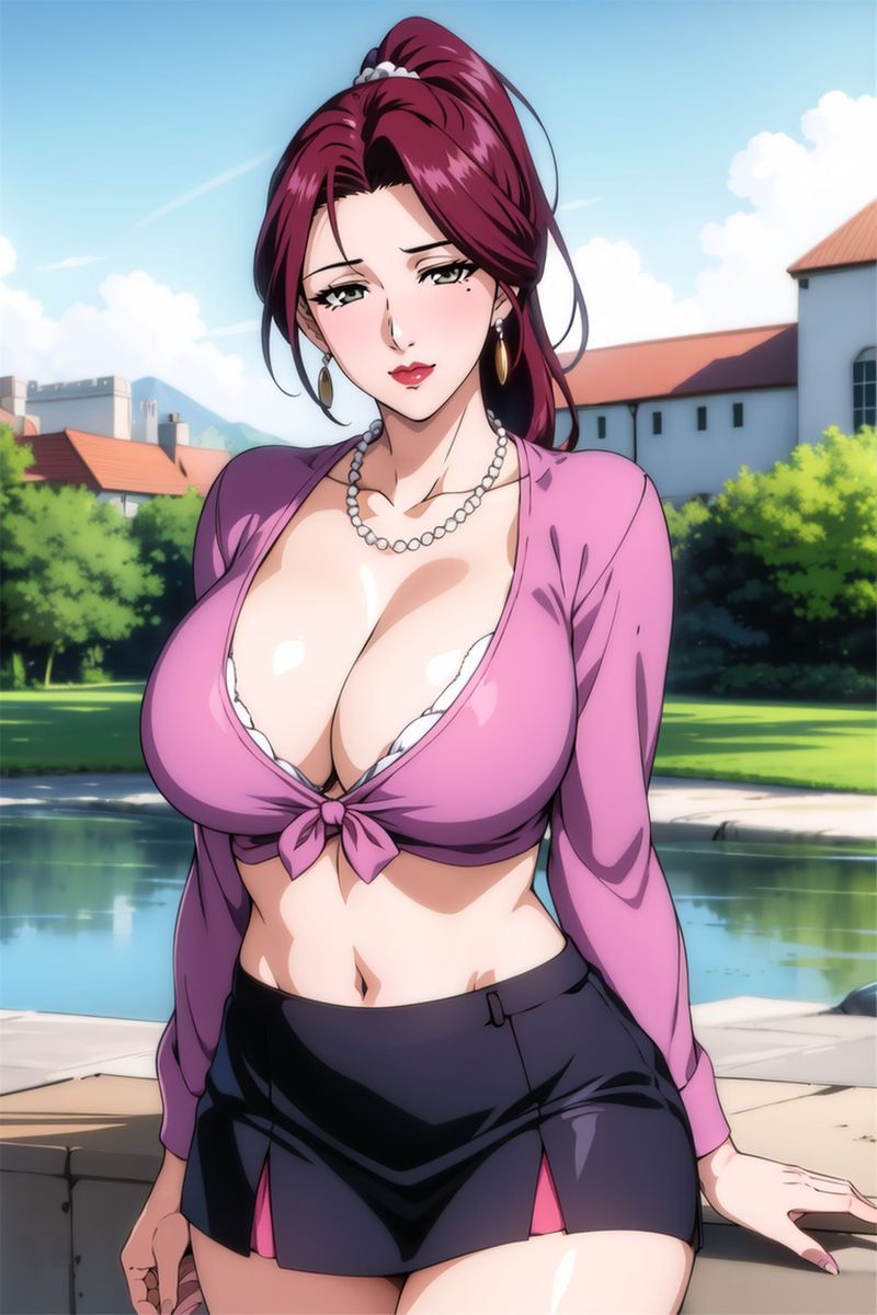 [AI绘画]美人母亲整合肉嫁高柳傢第05话