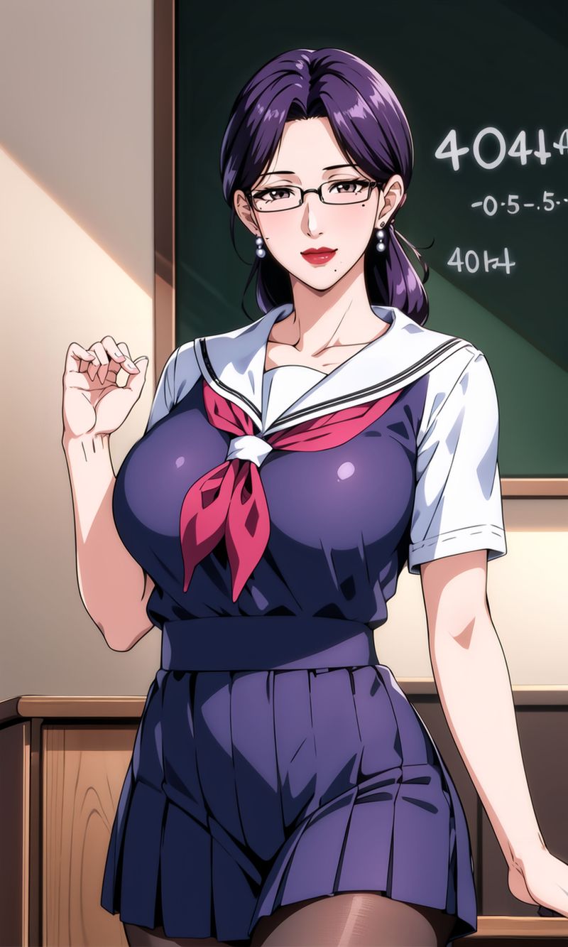 [AI绘画]美人母亲整合肉嫁高柳傢第05话